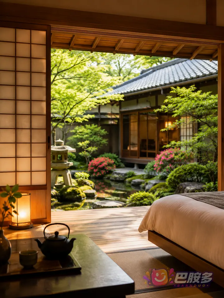 京都庭院旅馆假期