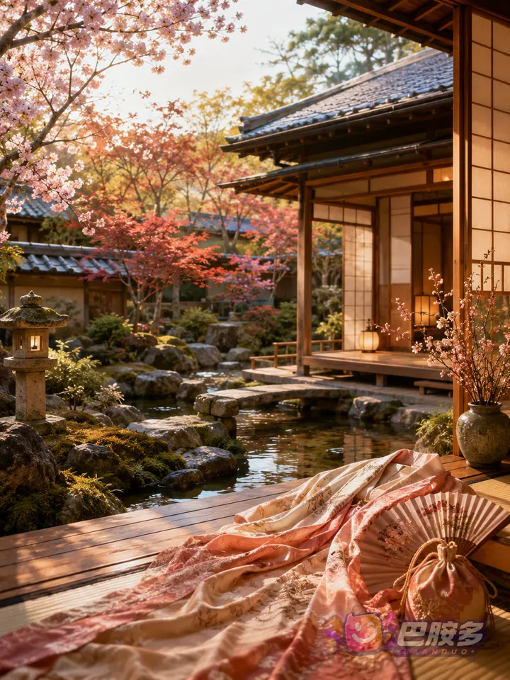 京都庭院和服旅居
