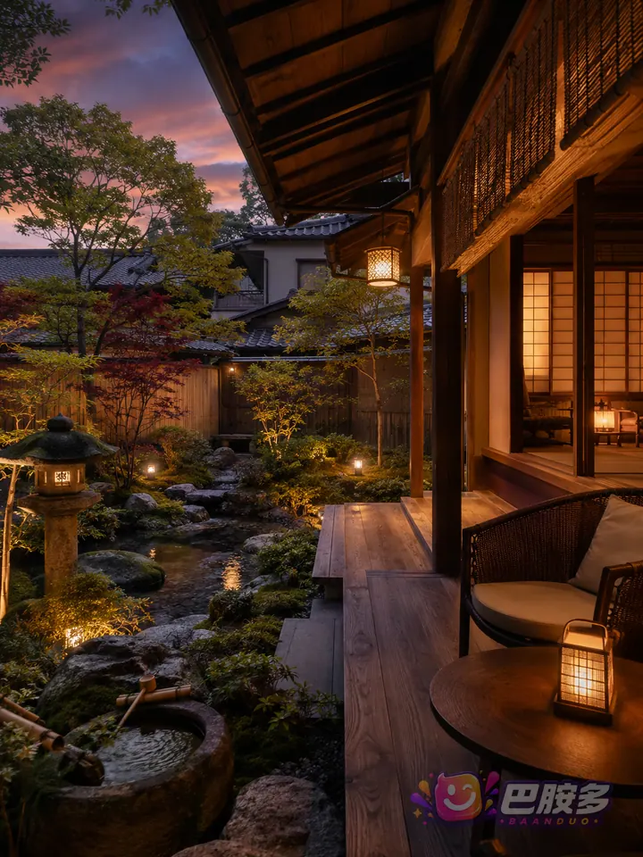 京都庭院和服旅居 虚拟商品图 3