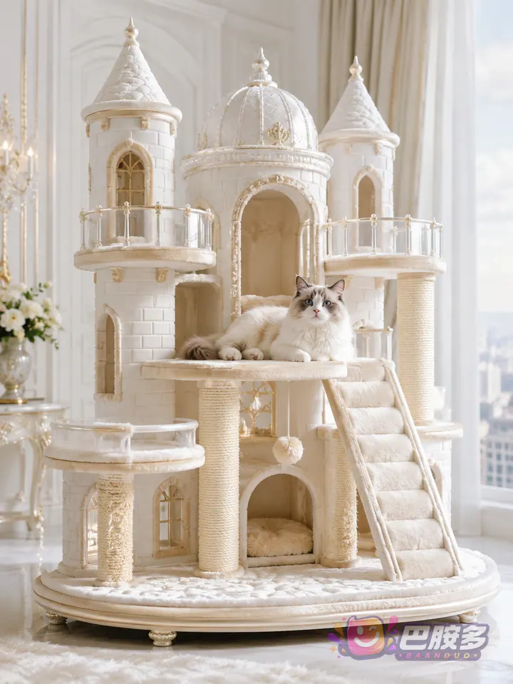 白金布偶猫城堡 虚拟商品图 2
